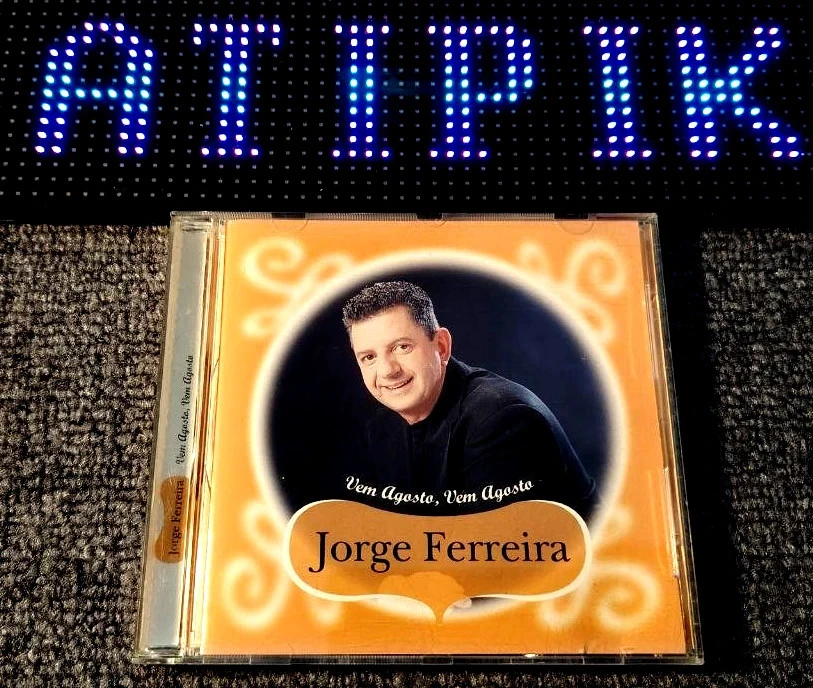 🔥 CD Rare Jorge Ferreira – Vem Agosto Vem Agosto – Pépite du Portugal 🥇